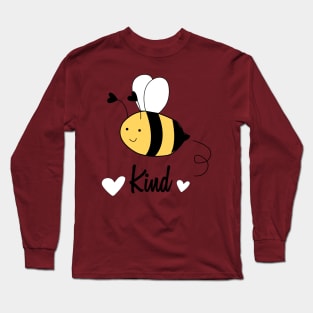 bee kind funny bee Long Sleeve T-Shirt